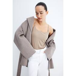 H&M Brown MAMA Nursing Microfibre Strappy Top XL