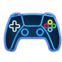 MECHARITE PS5 Controller Neon Lampa Vägglampa
