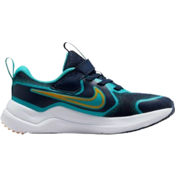 Nike Cosmic Runner PSV - Midnight Navy/Dusty Cactus/White/Orange Peel