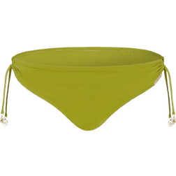 Watercult Riviera Notes Triangle Bikini Bottoms - Green