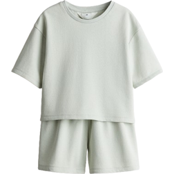 H&M Turkis 2-delt Sweatshirtsæt -