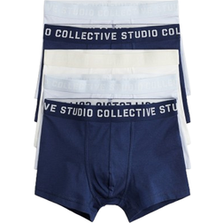 H&M 5-Pack Trunks - Ljusblå/Marinblå