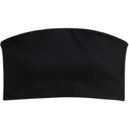 H&M Light Support Bandeau Sports Bra - Black