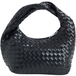 Gina Tricot Braided Handbag - Black