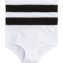 H&M Mädchen 5er-Pack Baumwollhipster Weiß 158/164 12-14Y