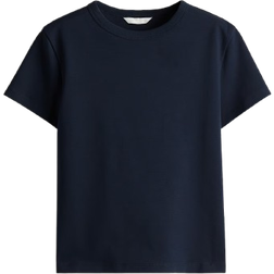 H&M Cotton T-shirt - Navy Blue
