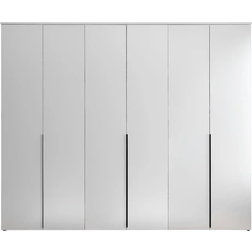 MID.YOU Keighley Weiß Kleiderschrank 270x225cm