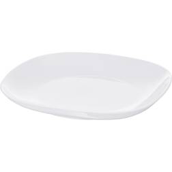 IKEA VÄRDERA vit Flat tallrik 25cm