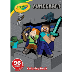Crayola Minecraft Coloring Book & Sticker Sheet