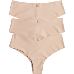 H&M Invisible Cheeky Hipster Briefs 3-pack - Beige