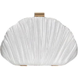 Shein Satin Pleated Box Design Evening Clutch, Banquet Handbag, Formal Party Purse, Prom Crossbody, Wedding Clutch, Party Bag Perfect For Party Wedding Prom Dinner/Banquet Matching With Holiday Party Dress Evening Dress & Sequin Dress, Perfectly Matching With Prom Accessories