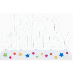 Way to Celebrate Happy Birthday Flashing Cake Topper Cake Decoration