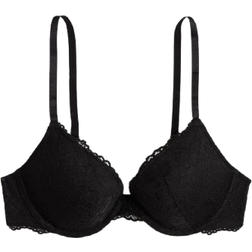 H&M Lace Push-Up Bra - Black
