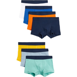 H&M Boys Green 7-pack boxer shorts