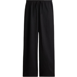 H&M Drawstring Trousers - Black