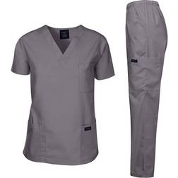 Dagacci Medical Uniform Set - Grey