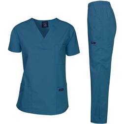 Dagacci Medical Uniform Set - Blue