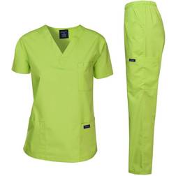 Dagacci Medical Uniform Set - Green