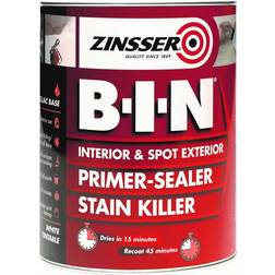 Zinsser B-I-N Wall Paint White 1L