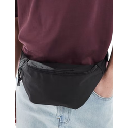ASOS Cross Body Bum Bag with Contrast Puller - Black