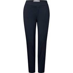 Street One 7/8 Trousers with Elastic Waistband - Deep Blue