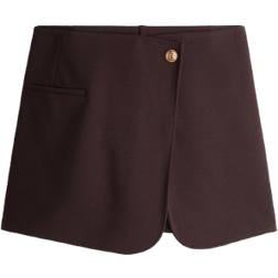 H&M Interlock Skort - Dark Brown
