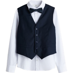H&M Dressy Set 3-piece - Dark Blue/White