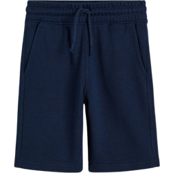 H&M Sweatshirt Shorts - Navy Blue (0927102009)