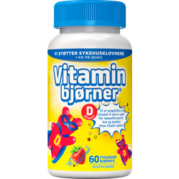 Vitamin Bears D-Vitamin Strawberry 60 st