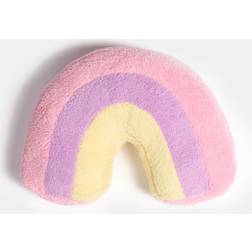 OHS Rainbow Shaped Scatter - Multi Cushion Cover Pink (40x28cm)