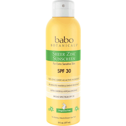Babo Botanicals Sheer Zinc Continuous Spray Sunscreen SPF30 6fl oz