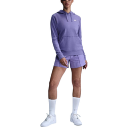 Nike Sportswear Club Fleece Women's Pullover Hoodie - Dusty Amethyst/White