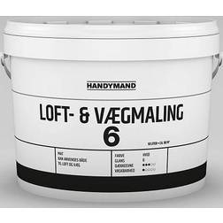 Handymand Loft- Vægmaling 6 Vægmaling Hvid 10L