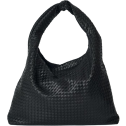 Gina Tricot Braided Large Bag - Black