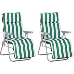 OutSunny 01-0710 Green/White 2 Piece