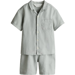 H&M Jungen 2-teiliges Leinenset - Grün
