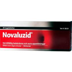 Novaluzid Peppermint 30 st Tuggtabletter