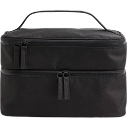 H&M Large Two Tiered Wash Bag - Black