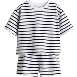 H&M 2-Piece Sweatshirt Set - White