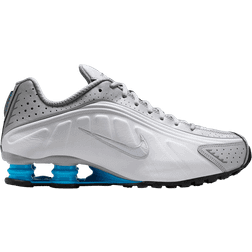 Nike Shox R4 M - Metallic Silver/White/Blue Lagoon