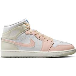 Nike Air Jordan 1 Mid SE M - White/Sea Glass/Glacier Blue/Guava Ice