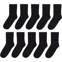 H&M Pojke Svart 10-pack strumpor
