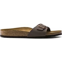 Birkenstock Madrid Birko-Flor Nubuck - Brown/Mocha