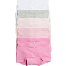 H&M Cotton Boxer Briefs 10-pack - Light Pink/White ( 0690054041)