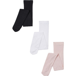 H&M Jente Rosa 3-pack strømpebukse 122/128 6-8Y