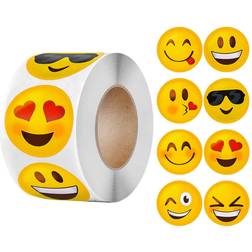 Party King Emoji Stickers på Rull