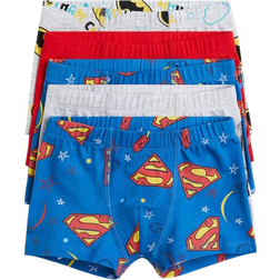H&M Trunks 5-pack - Bright Blue/DC Comics (1133006015)