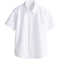 H&M Easy Iron Shirt - White (1122396001)