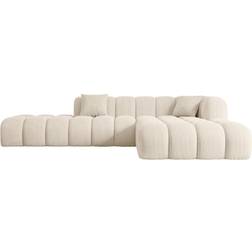 ALTDECOR Ecksofa L-Form Corner OLEA-L2 309 x 190 x 70 cm Beige Sofa 309cm 6-Sitzer