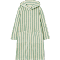 RIKIKI Tintin Terry Bathrobe - Soft Green